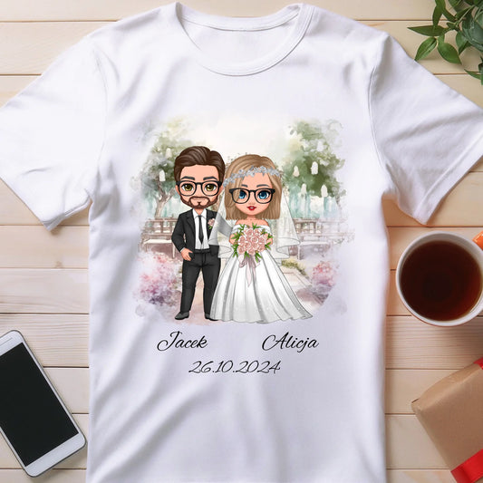 Koszulka personalizowana dla par - ślub #65