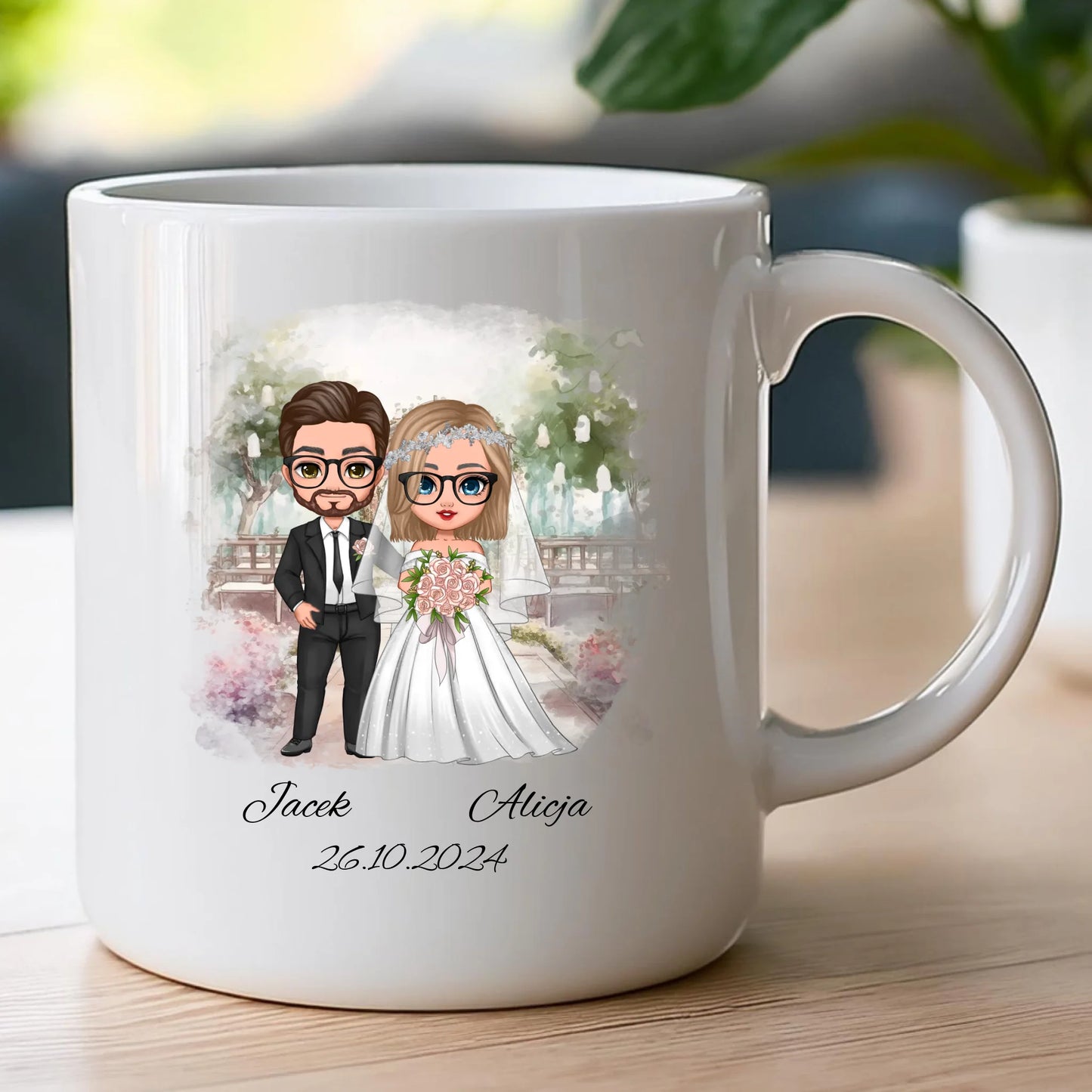 Kubek personalizowany dla par - ślub #65