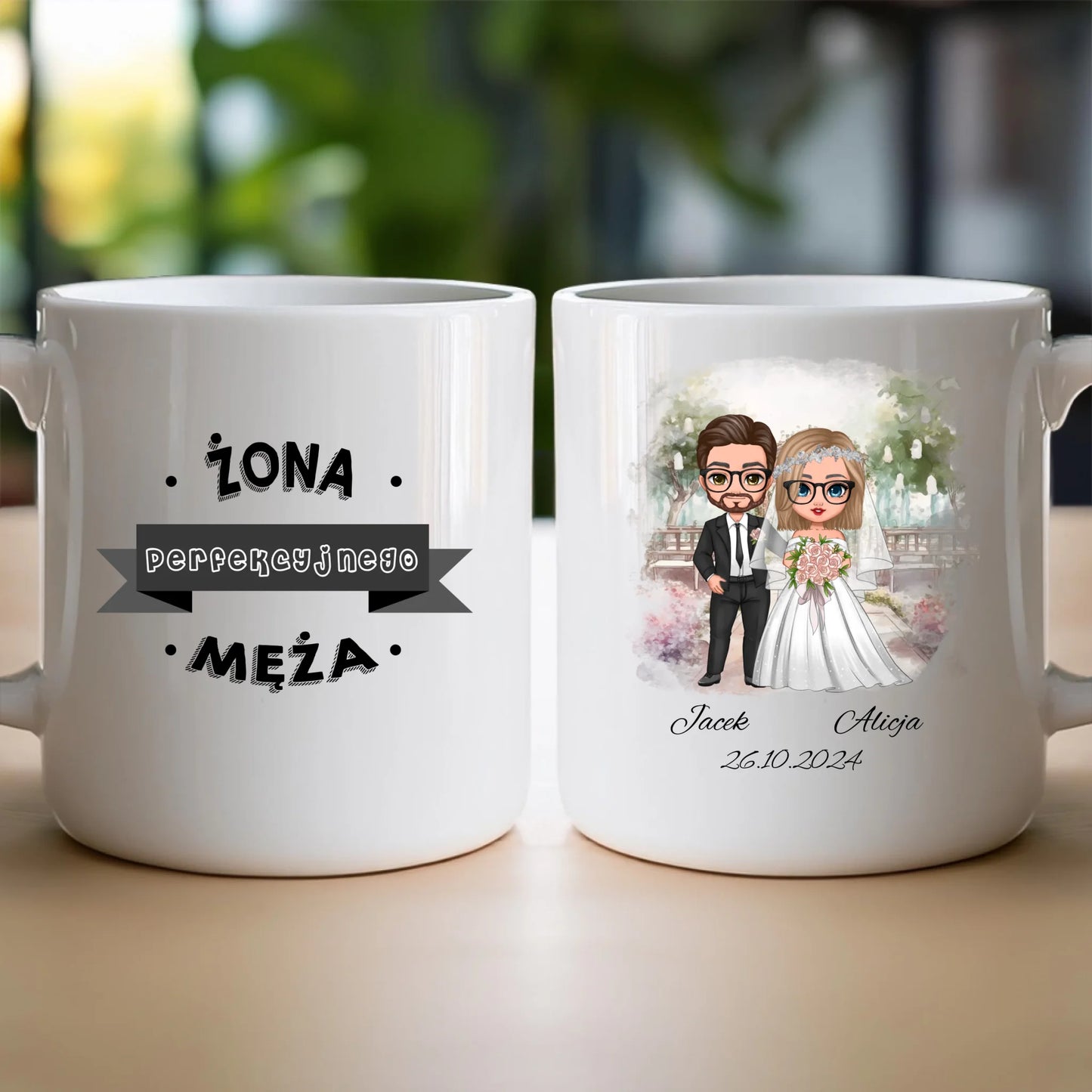 Kubek personalizowany dla par - ślub #65