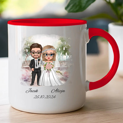 Kubek personalizowany dla par - ślub #65