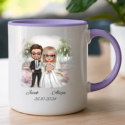 Kubek personalizowany dla par - ślub #65