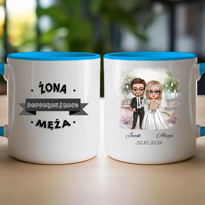 Kubek personalizowany dla par - ślub #65