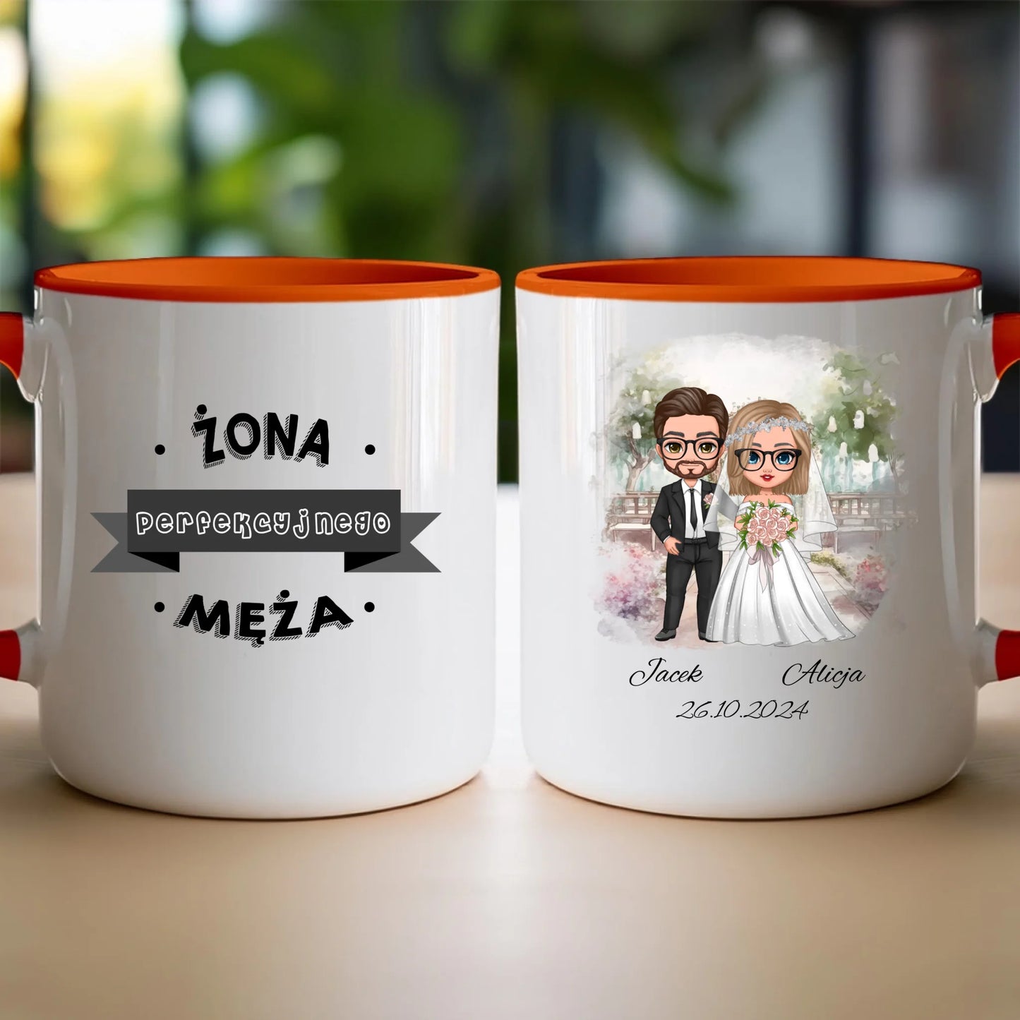 Kubek personalizowany dla par - ślub #65
