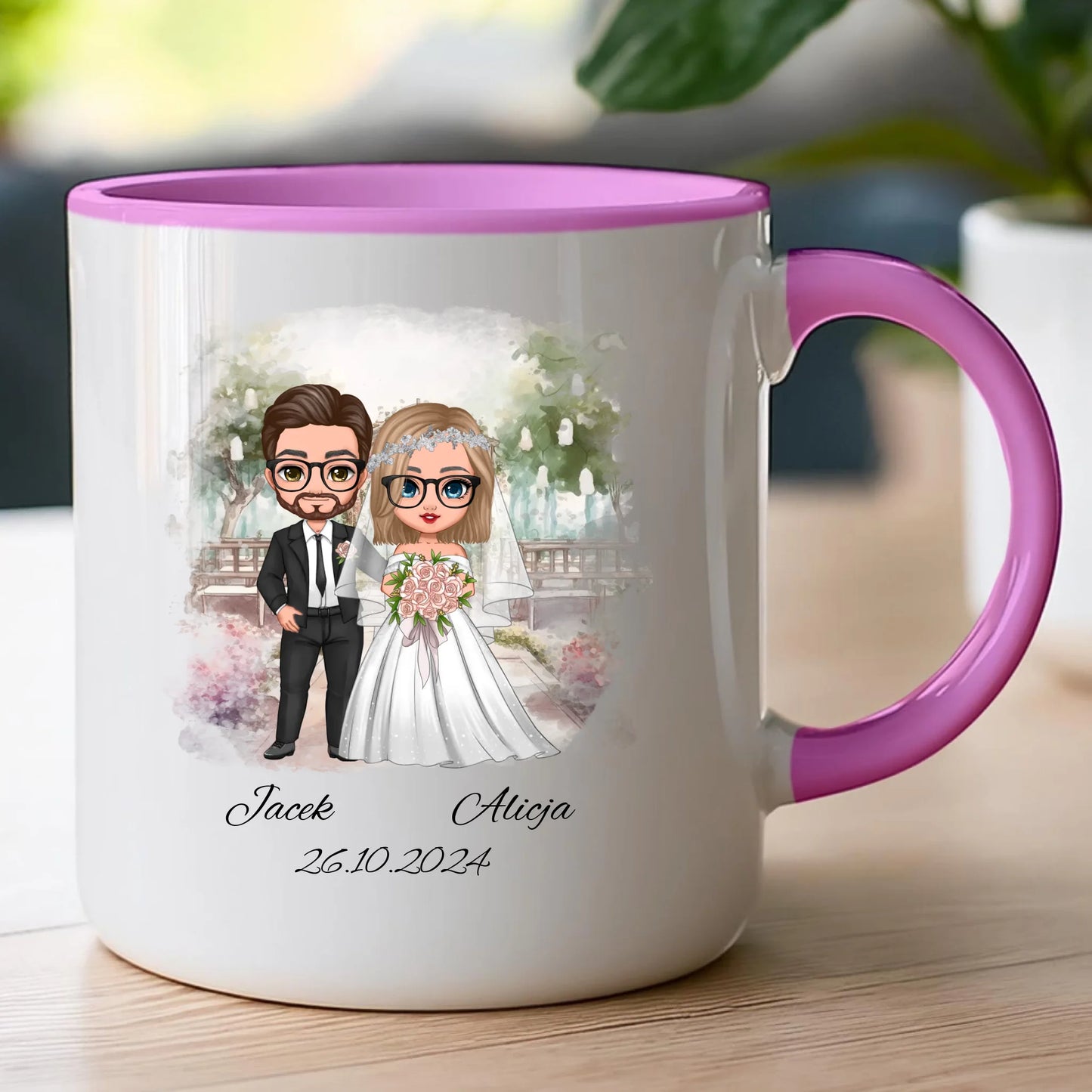 Kubek personalizowany dla par - ślub #65