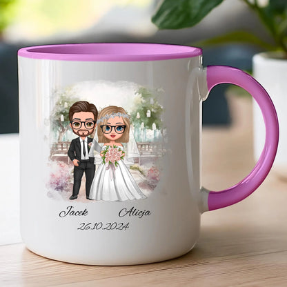 Kubek personalizowany dla par - ślub #65