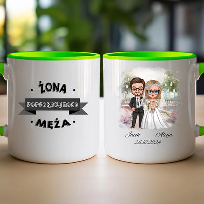 Kubek personalizowany dla par - ślub #65