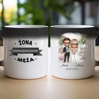 Kubek personalizowany dla par - ślub #65