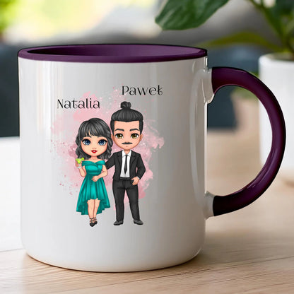 Kubek personalizowany dla par #522