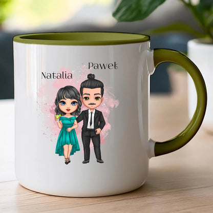 Kubek personalizowany dla par #522