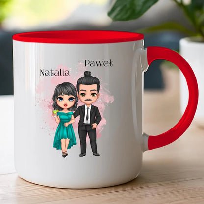 Kubek personalizowany dla par #522