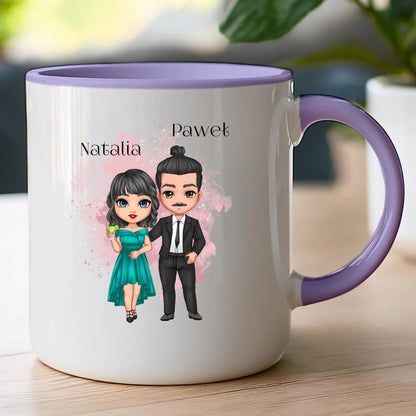 Kubek personalizowany dla par #522