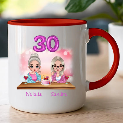 Kubek personalizowany dla przyjaciółek - urodziny #149