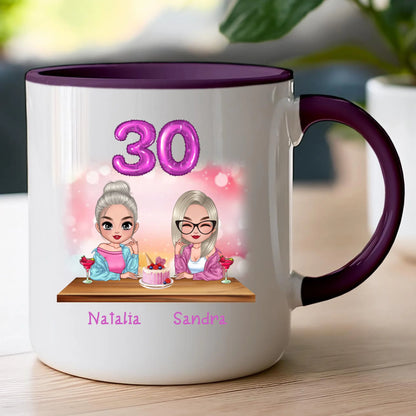 Kubek personalizowany dla przyjaciółek - urodziny #149