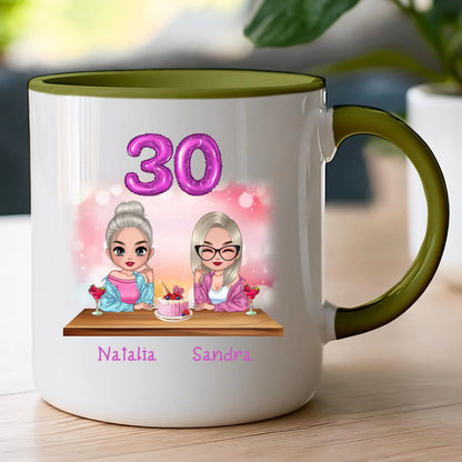 Kubek personalizowany dla przyjaciółek - urodziny #149