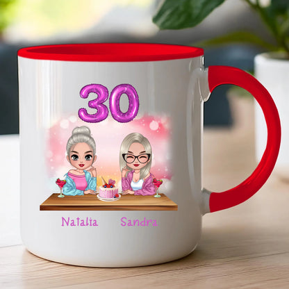Kubek personalizowany dla przyjaciółek - urodziny #149