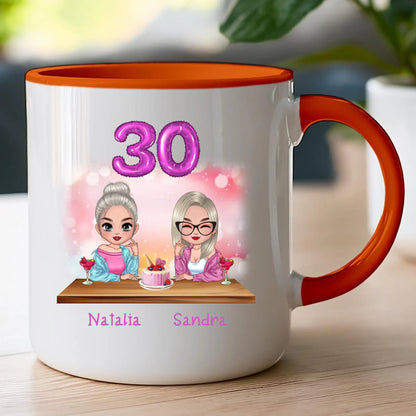 Kubek personalizowany dla przyjaciółek - urodziny #149