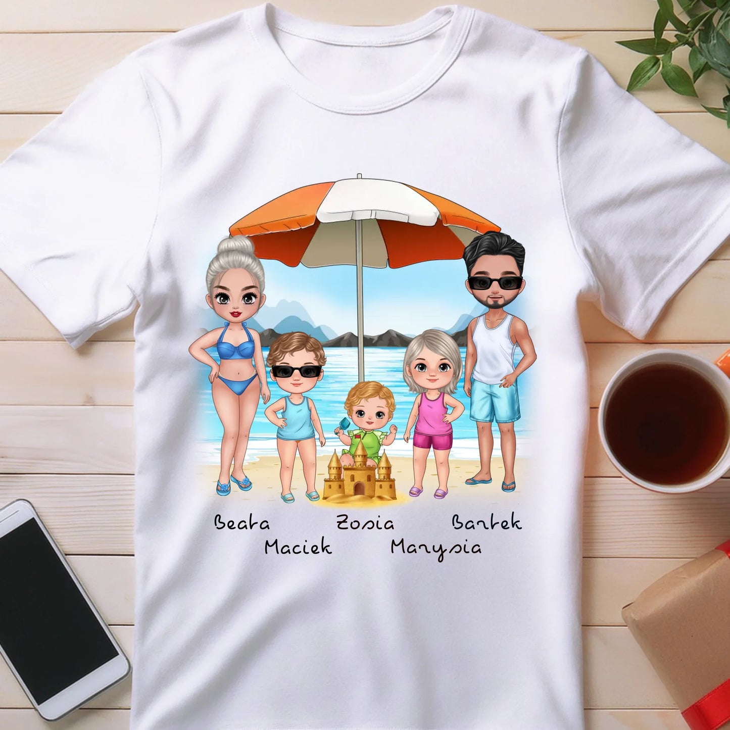 Koszulka personalizowana dla rodziny #821