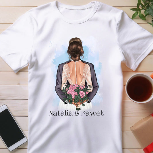 Koszulka personalizowana dla par - ślub #63