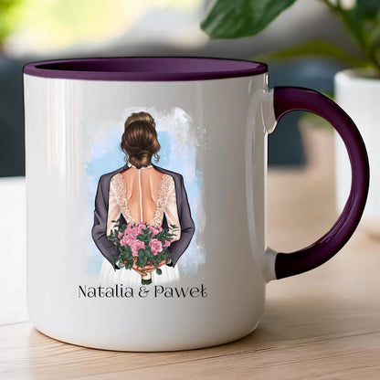 Kubek personalizowany dla par - ślub #63