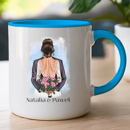 Kubek personalizowany dla par - ślub #63
