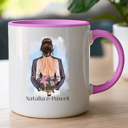 Kubek personalizowany dla par - ślub #63