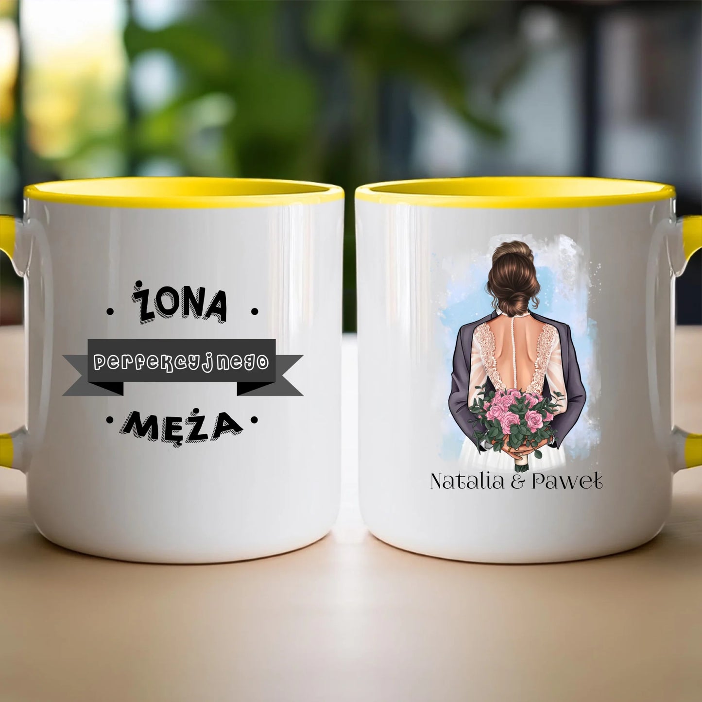 Kubek personalizowany dla par - ślub #63