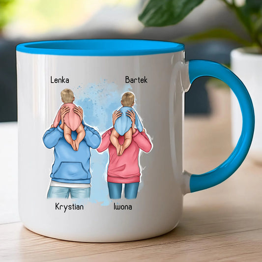 Kubek personalizowany dla rodziny #819