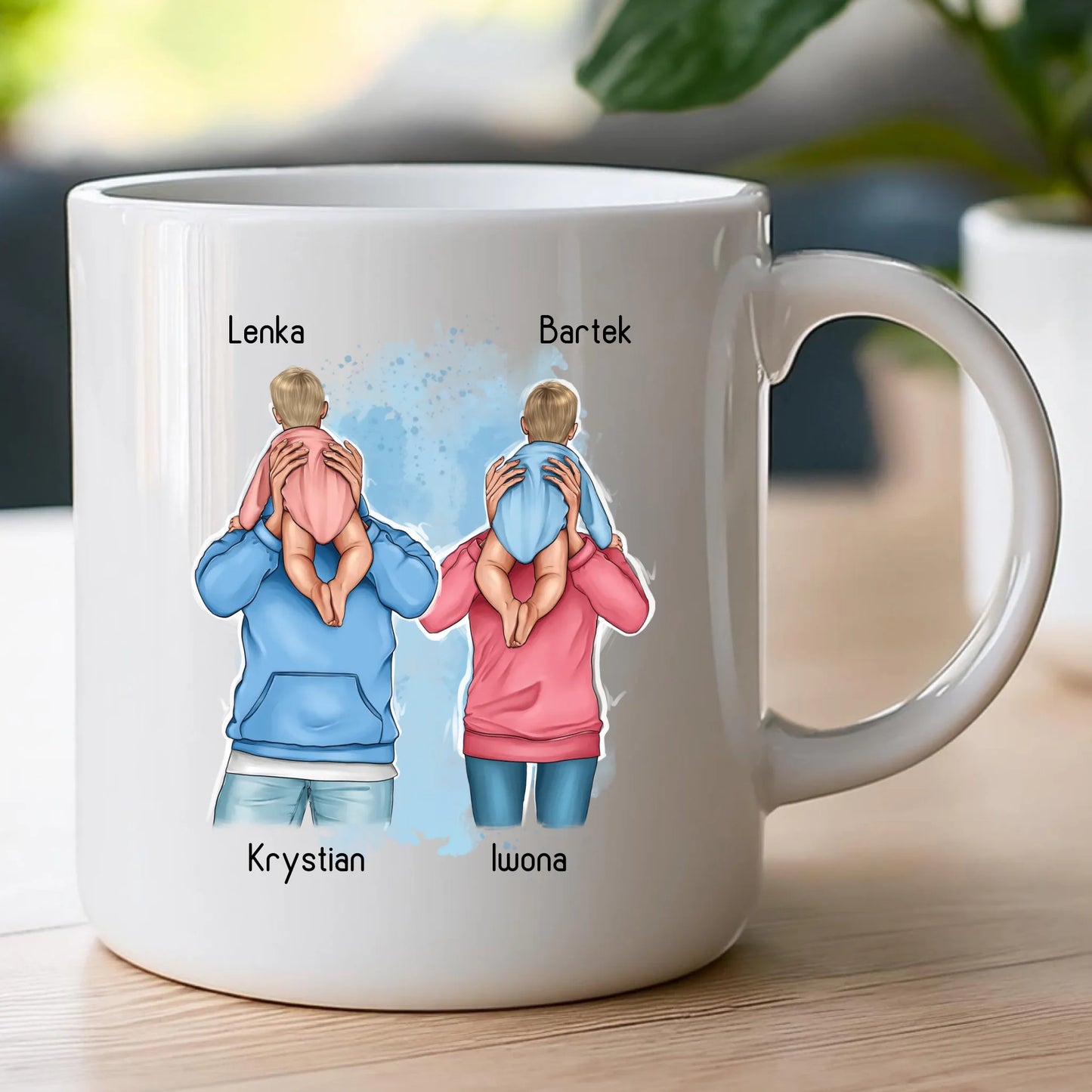 Kubek personalizowany dla rodziny #819
