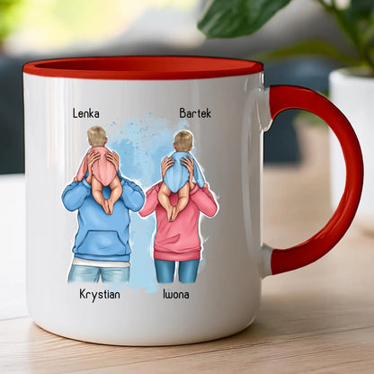 Kubek personalizowany dla rodziny #819