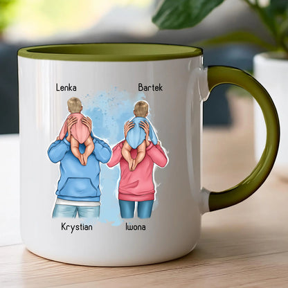 Kubek personalizowany dla rodziny #819