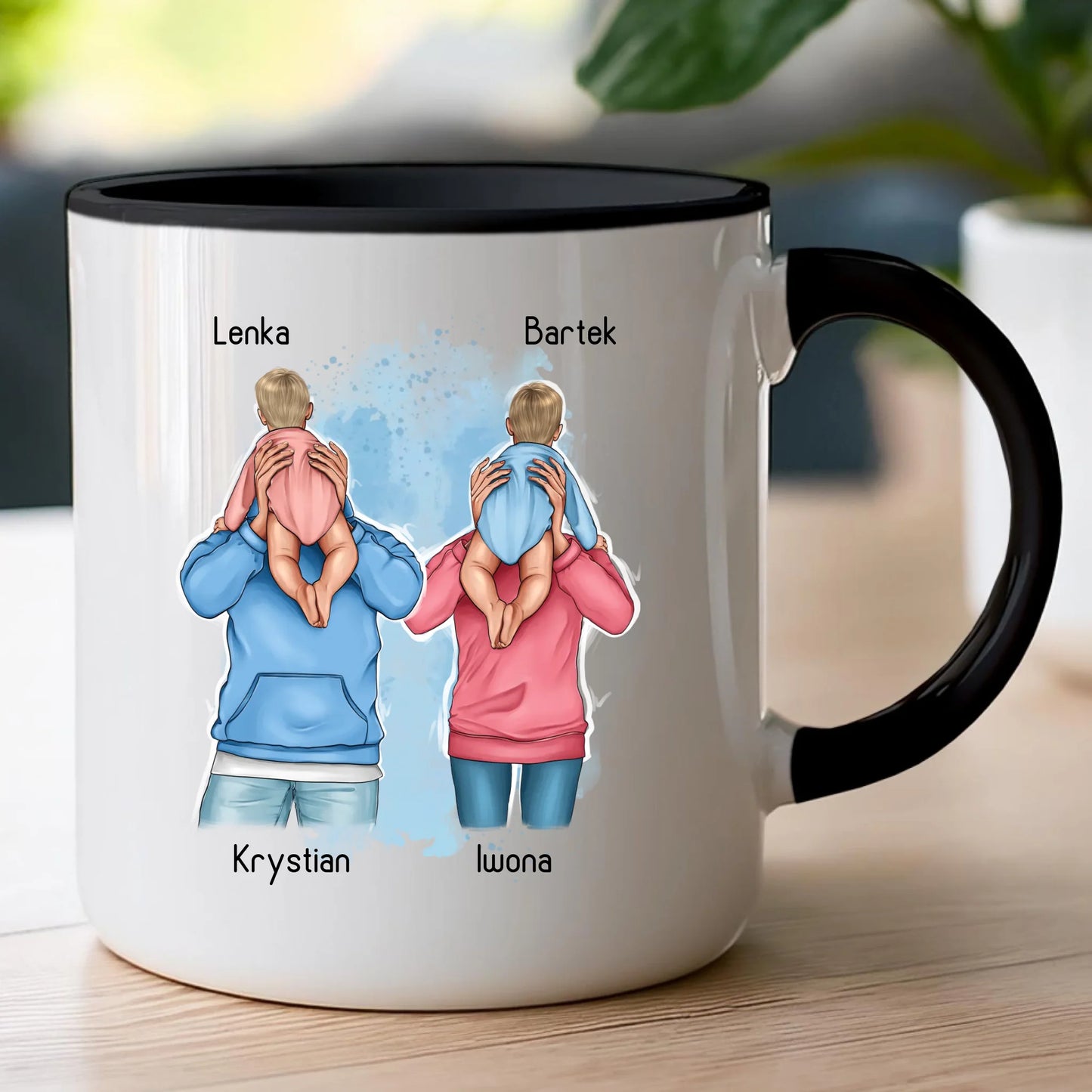 Kubek personalizowany dla rodziny #819