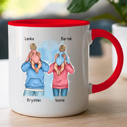 Kubek personalizowany dla rodziny #819