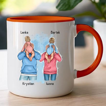 Kubek personalizowany dla rodziny #819