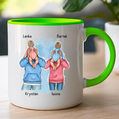 Kubek personalizowany dla rodziny #819