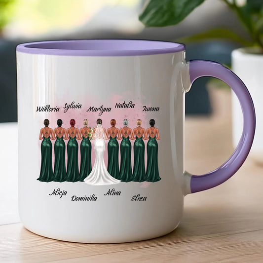 Kubek personalizowany dla przyjaciółek - ślub #143