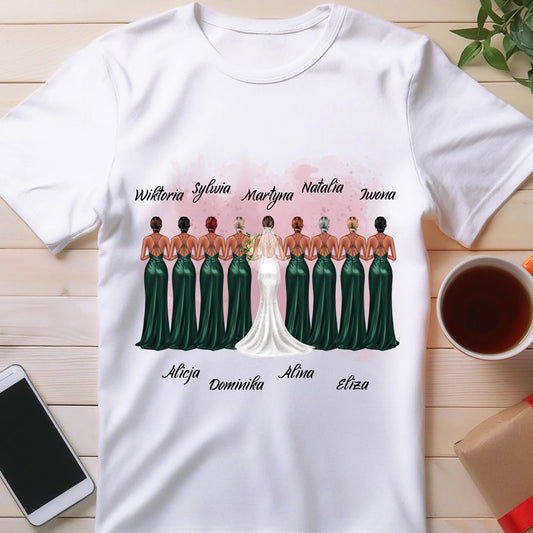 Koszulka personalizowana dla przyjaciółek - ślub #143
