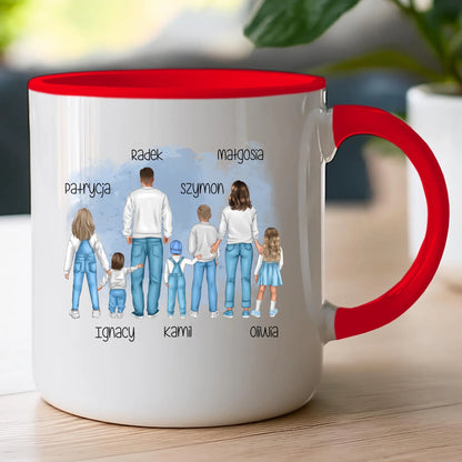 Kubek personalizowany dla rodziny #820