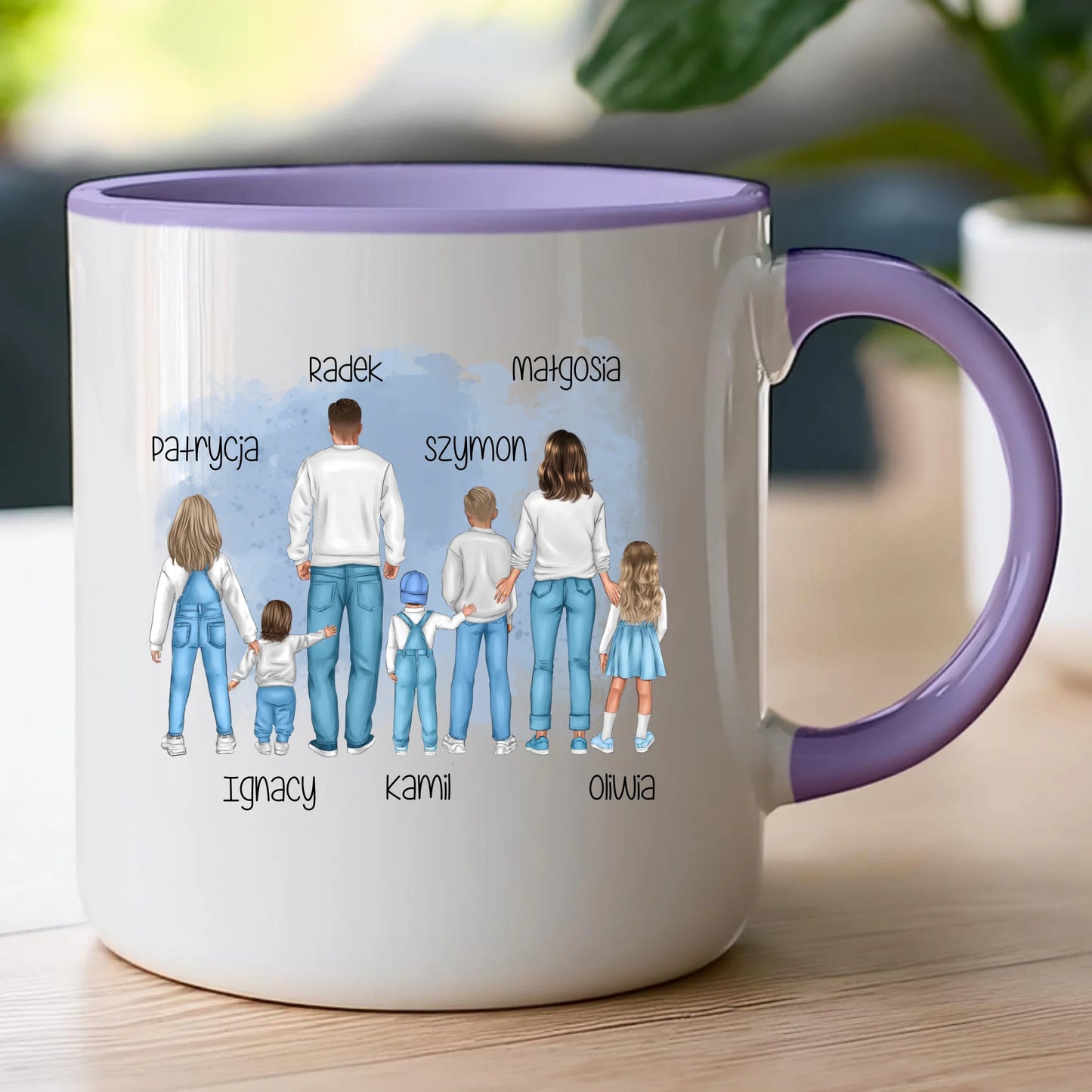 Kubek personalizowany dla rodziny #820