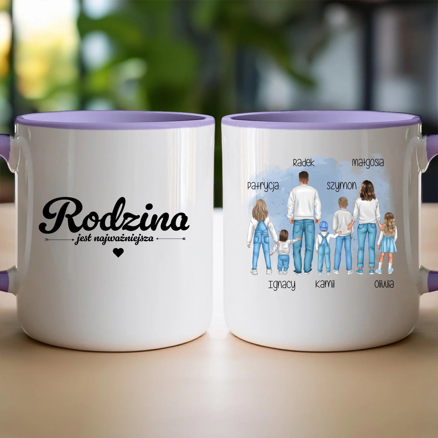 Kubek personalizowany dla rodziny #820