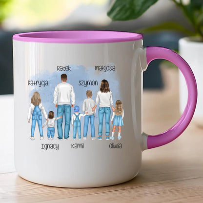Kubek personalizowany dla rodziny #820
