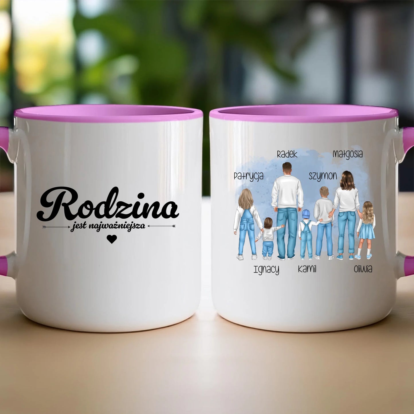 Kubek personalizowany dla rodziny #820