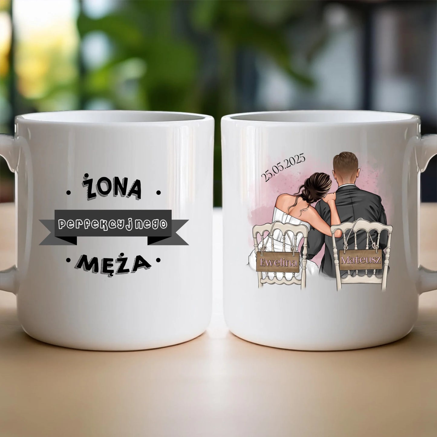 Kubek personalizowany dla młodej pary #370