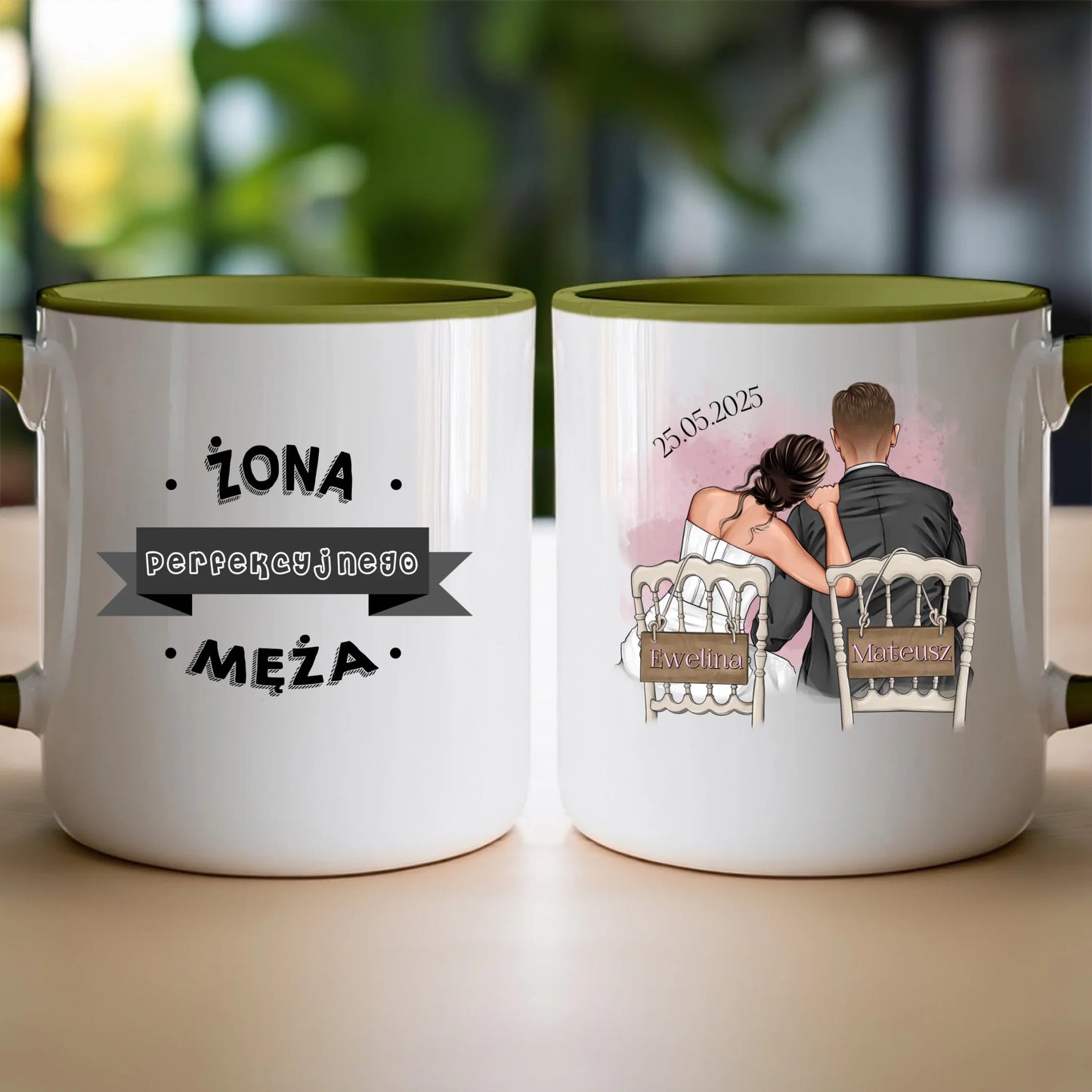 Kubek personalizowany dla młodej pary #370