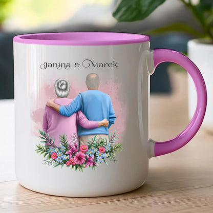 Kubek personalizowany dla babci i dziadka #605