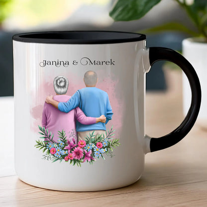 Kubek personalizowany dla babci i dziadka #605