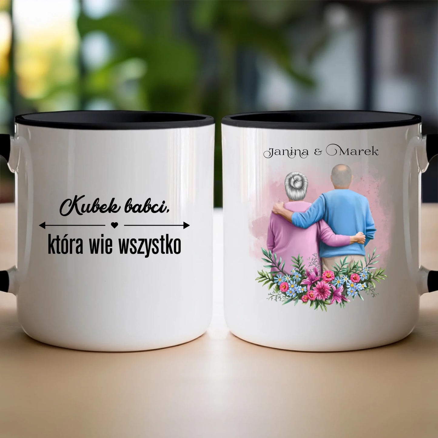 Kubek personalizowany dla babci i dziadka #605