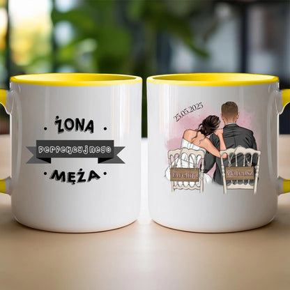 Kubek personalizowany dla młodej pary #370