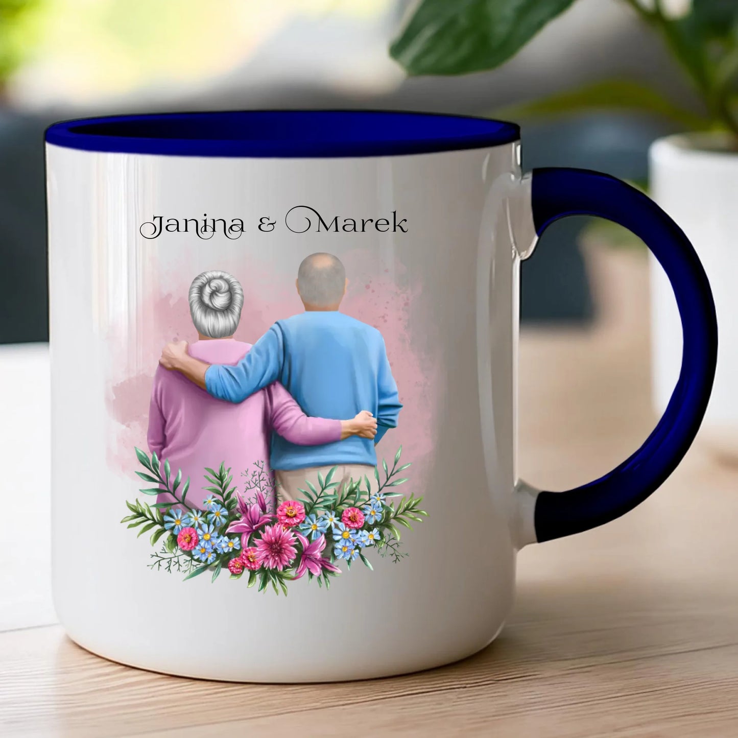 Kubek personalizowany dla babci i dziadka #605