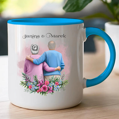 Kubek personalizowany dla babci i dziadka #605