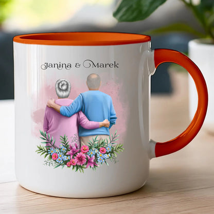 Kubek personalizowany dla babci i dziadka #605